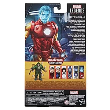 Marvel 6-Inch Tony Stark A.I. Figure for Collectors and Kids