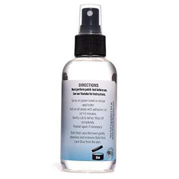 The Hair Diagram - Bold Hold Lace Remover - Bond Release Spray - Residue Removal Solution For Wigs, ...