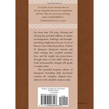 Morning and Evening: The Classic Daily Devotional