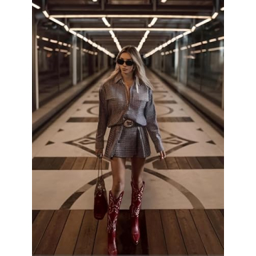 Embroidered Western Boots for Women - Stylish Comfort