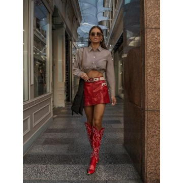 Embroidered Western Boots for Women - Stylish Comfort