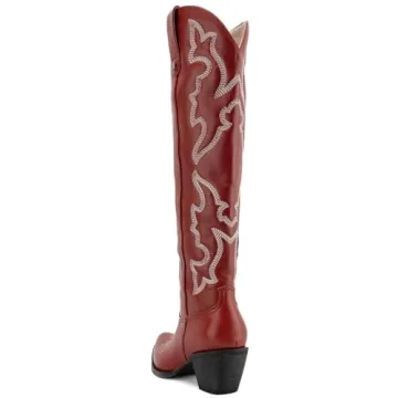 Embroidered Western Boots for Women - Stylish Comfort