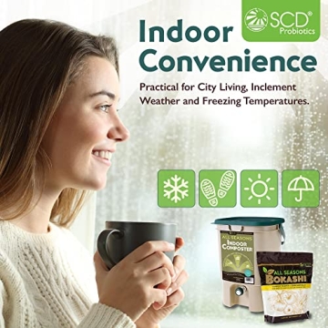 All Seasons Indoor Composter – Easy Kitchen Composting Kit