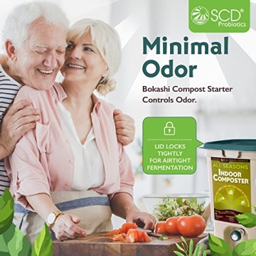 All Seasons Indoor Composter – Easy Kitchen Composting Kit