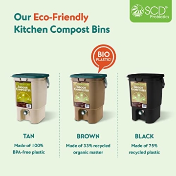 All Seasons Indoor Composter – Easy Kitchen Composting Kit