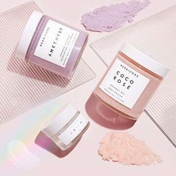 Herbivore - Natural Exfoliate + Glow Self Care Kit | Truly Natural, Clean Beauty ($62 Value)