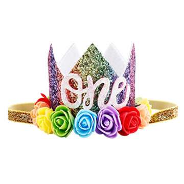 Rainbow Tutu Outfit Set for Baby Girls 1st Birthday