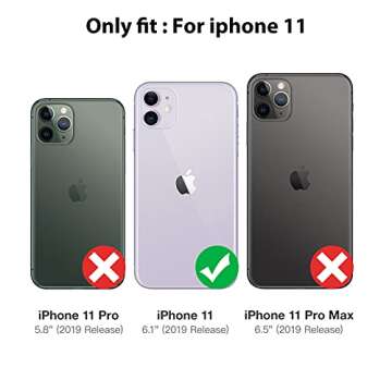 OOK Cute Cow Print iPhone 11 Case with Screen Protector - Pink