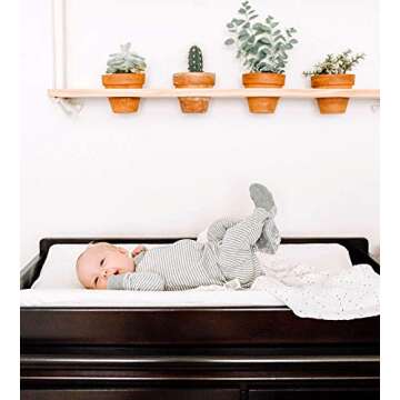 Burt's Bees Organic Changing Pad Cover for Nursery