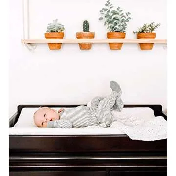 Burt's Bees Organic Changing Pad Cover for Nursery