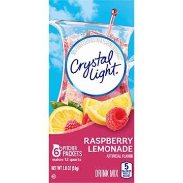 Crystal Light Raspberry Lemonade Drink Mix 6 Pack