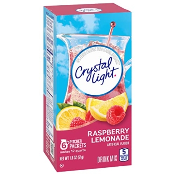 Crystal Light Raspberry Lemonade Drink Mix 6 Pack