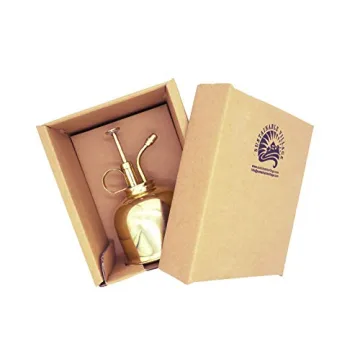 Sustainable Village Brass Indoor Plant Mister Spray Bottle