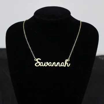 Personalized Name Necklace for New Moms and Bridesmaids