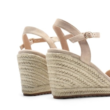 DREAM PAIRS Espadrilles Wedge Sandals for Women