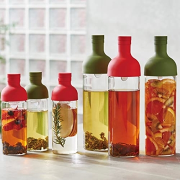Hario Cold Brew Tea Bottle, 750ml, Red