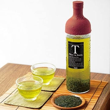 Hario Cold Brew Tea Bottle, 750ml, Red