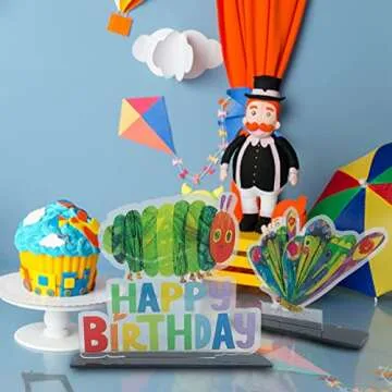 Hungry Caterpillar Birthday Table Centerpieces for All