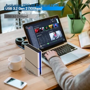 Avolusion PRO-H1 3TB USB 3.2 External Hard Drive