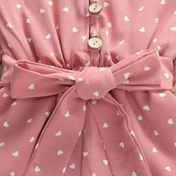 Cute Toddler Girl Halter Romper for Summer Fun