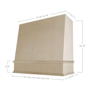 Riley & Higgs Decorative Wooden Range Hood Cover