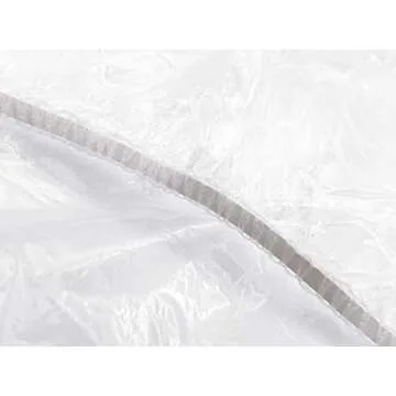 Colortrak Professional Bouffant Processing Caps, Single Use, Contain Hair During Perms, Conditioners, Relaxers, and Coloring, 21 Inch Diameter, Clear Plastic, Usable as Shower Cap, 100 Per Pack