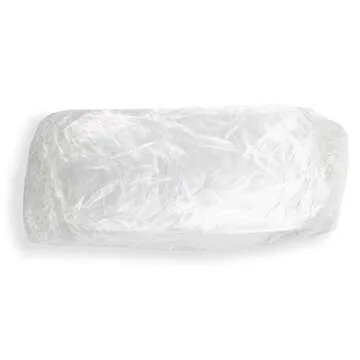 Colortrak Professional Bouffant Processing Caps, Single Use, Contain Hair During Perms, Conditioners, Relaxers, and Coloring, 21 Inch Diameter, Clear Plastic, Usable as Shower Cap, 100 Per Pack