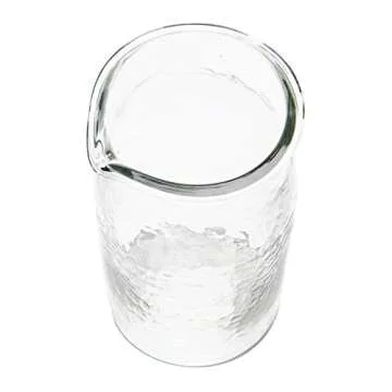 Creative Co-Op Hand-Blown Glass Pitcher for Elegant Serving