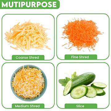 K BASIX 4 Sided Stainless Steel Box Grater for Kitchen