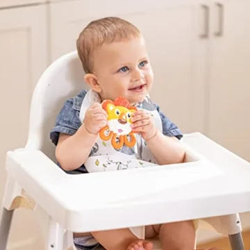 Nuby Vibe-eez Vibrating Teether - Fun Relief for Teething Babies