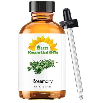 Sun Essential Oils 4oz Rosemary Essential Oil - Hair & Aromatherapy Boost