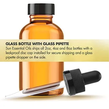 Sun Essential 4oz Rosemary Essential Oil for Aromatherapy