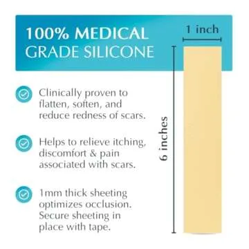 Advanced Silicone Scar Treatment Sheets for All Scars