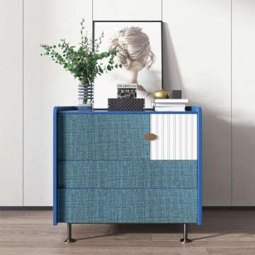 Yancorp 10ft Textured Fabric Teal Blue Wallpaper Faux Grasscloth Green Peel and Stick Self-Adhesive Linen Removable Wallpaper Cabinets Counter Top Liners