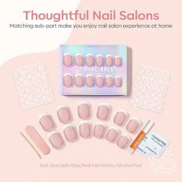 Modelones 30Pcs Press On Nails Kit for Every Occasion