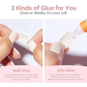 Modelones 30Pcs Press On Nails Kit for Every Occasion