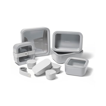 Caraway 14-Piece Glass Food Storage Set - Eco-Friendly, Non-Toxic Containers