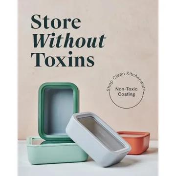 Caraway Glass Food Storage Set 14-Piece Eco-Friendly Containers