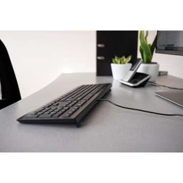 Cherry WhisperKey Economy Keyboard, Black - 104 Keys - JK-0800EU-2