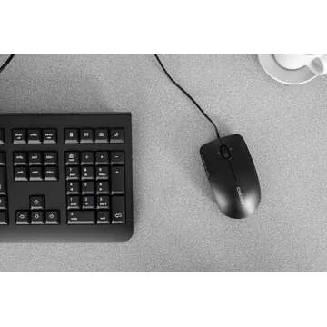 Cherry WhisperKey Economy Keyboard, Black - 104 Keys - JK-0800EU-2