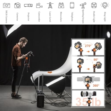 JOILCAN Tripod 81" Heavy Duty for All Cameras