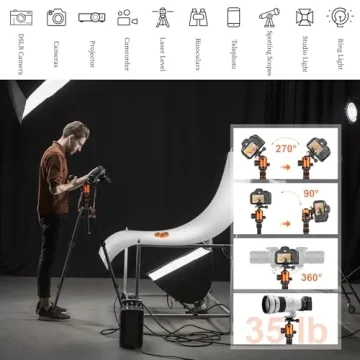 JOILCAN Tripod 81" Heavy Duty for All Cameras