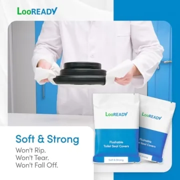 LooREADY Flushable Toilet Seat Covers - Premium Hygiene Solution