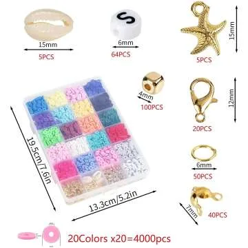 Polymer Clay Bracelet Making Kit - Colors & Creations