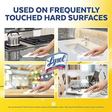 Lysol Disinfecting Wipes for Convenient Home Cleaning