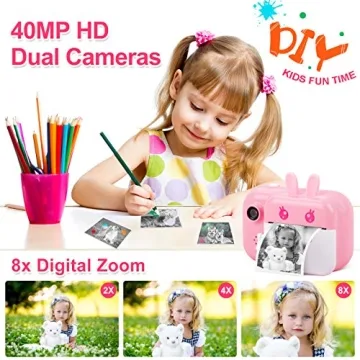 Instant Print Camera for Kids - Creative Fun! | MINIBEAR