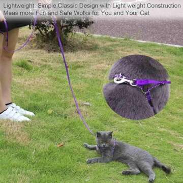 AMAGOOD 6 FT Puppy/Dog Leashes, Strong Traditional Style Leash with Easy to Use Collar Hook,Dog Lead Great for Small and Medium and Large Dog (5/8in x 6 ft, Purple)