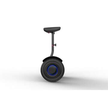 Segway Ninebot S2 Electric Self-Balancing Scooter - Master Your Commute w/t 11.2 mph Max. Speed, 21.7 Mi Range, 10.5” Off Road Tires, Compatible w/t Gokart Kit, UL-2272 Certified
