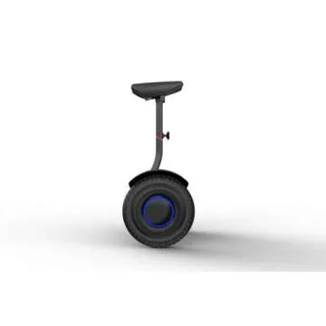 Segway Ninebot S2 Electric Self-Balancing Scooter - Master Your Commute w/t 11.2 mph Max. Speed, 21.7 Mi Range, 10.5” Off Road Tires, Compatible w/t Gokart Kit, UL-2272 Certified