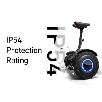 Segway Ninebot S2 Electric Self-Balancing Scooter - Master Your Commute w/t 11.2 mph Max. Speed, 21.7 Mi Range, 10.5” Off Road Tires, Compatible w/t Gokart Kit, UL-2272 Certified